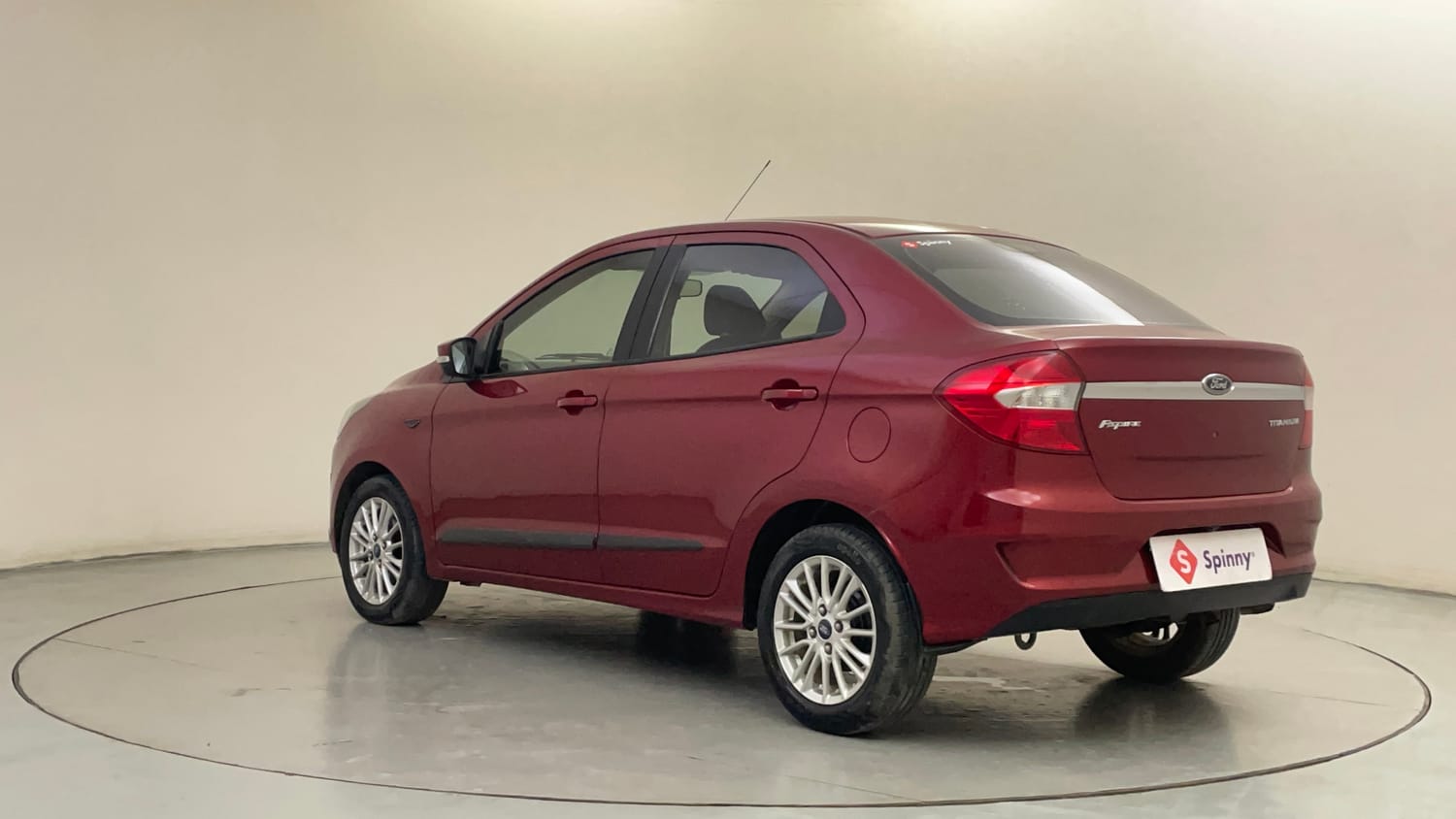 Used 2020 Ford Figo Aspire Titanium 1.2 Ti-VCT Petrol Manual exterior LEFT REAR CORNER VIEW
