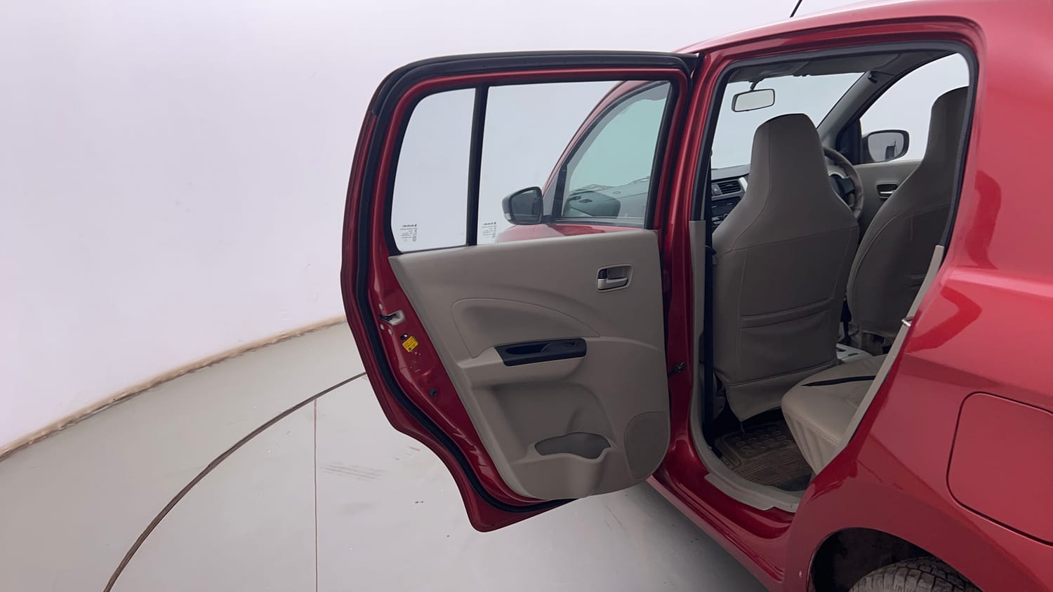 Used 2017 Maruti Suzuki Celerio VXi AMT Petrol Automatic interior LEFT REAR DOOR OPEN VIEW