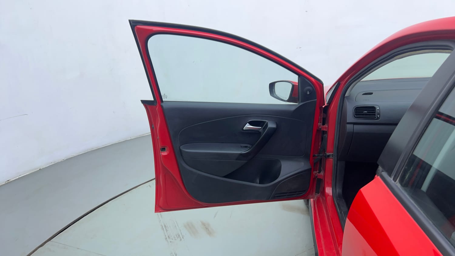 Used 2021 Volkswagen Polo Trendline 1.0L MPI Petrol Manual interior LEFT FRONT DOOR OPEN VIEW