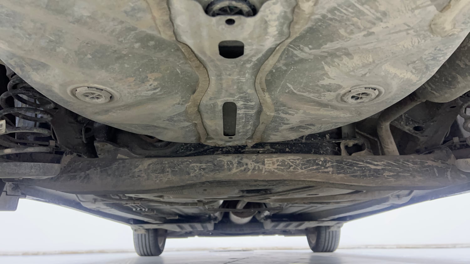 Used 2024 Maruti Suzuki Baleno Zeta AGS Petrol Automatic extra REAR UNDERBODY VIEW (TAKEN FROM REAR)