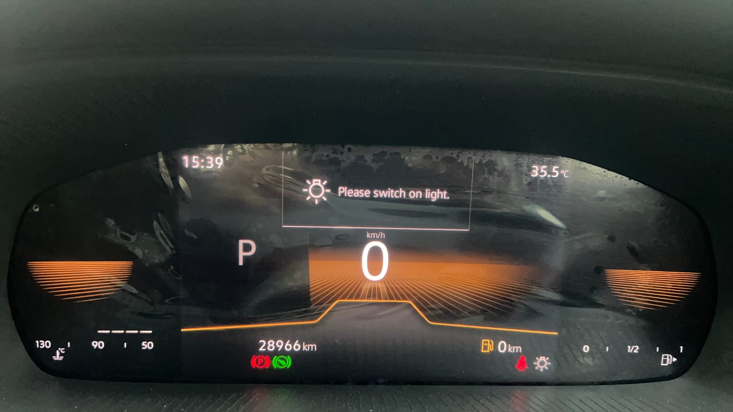 Used 2022 Skoda Kushaq Style 1.0L TSI AT Petrol Automatic interior CLUSTERMETER VIEW