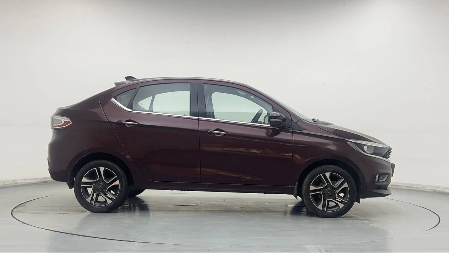 Used 2021 Tata Tigor XZA Plus Petrol Automatic exterior RIGHT SIDE VIEW