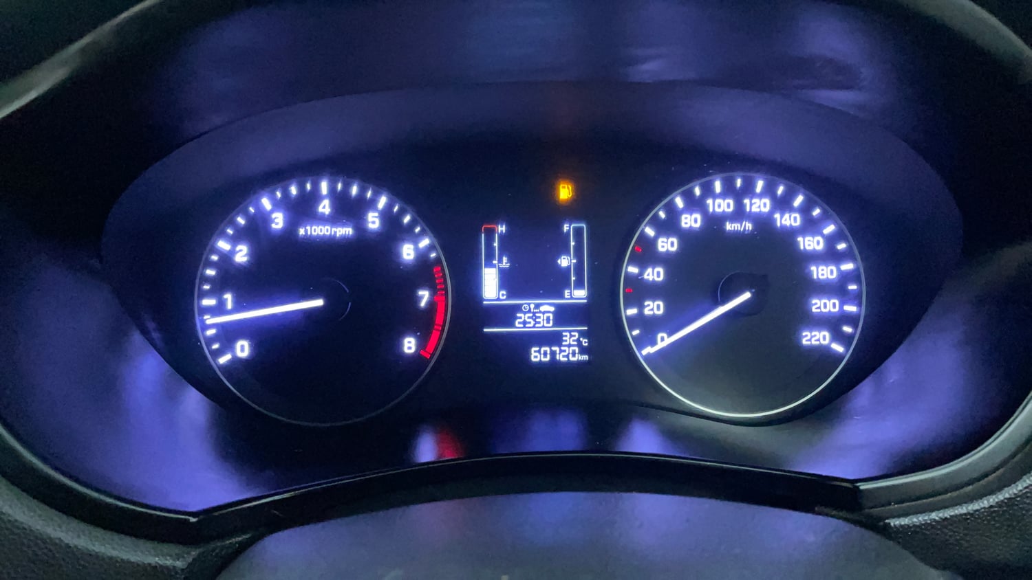 Used 2016 Hyundai i20 Active 1.2 S Petrol Manual interior CLUSTERMETER VIEW