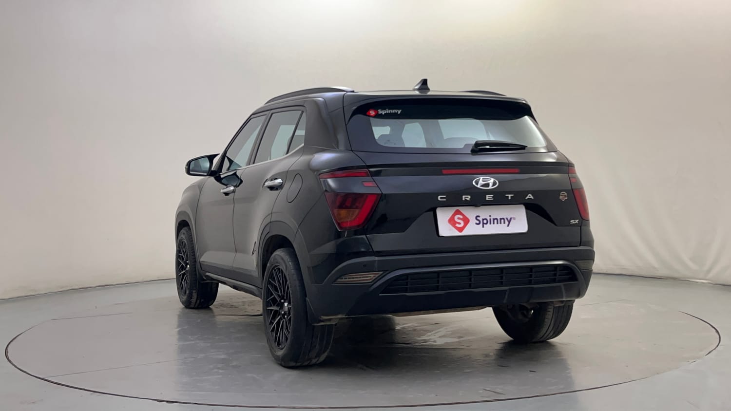 Used 2023 Hyundai Creta SX 1.5 Petrol Petrol Manual exterior LEFT REAR CORNER VIEW