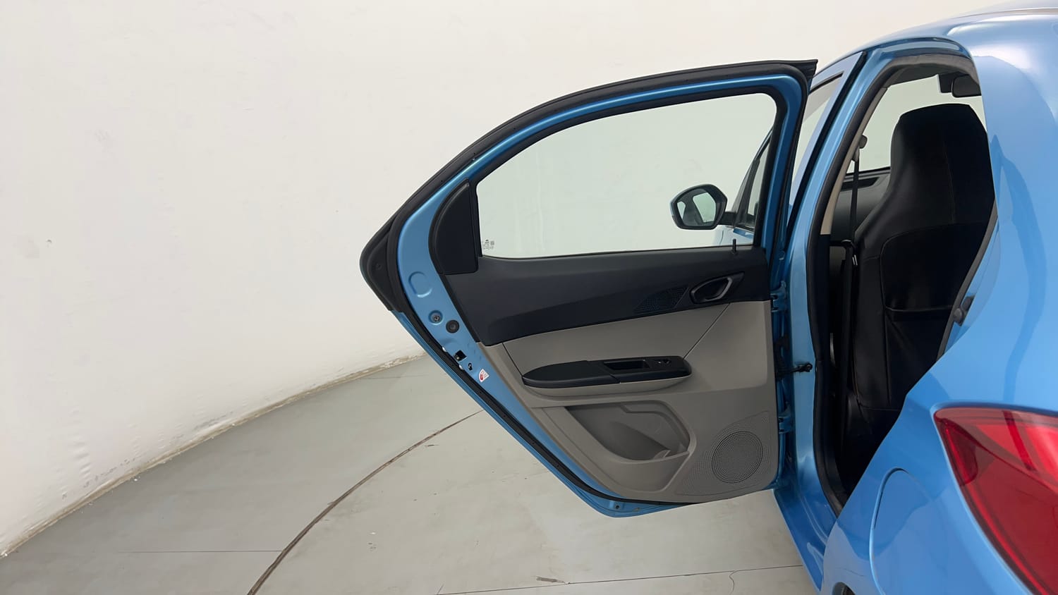 Used 2017 Tata Tiago Revotron XT Petrol Manual interior LEFT REAR DOOR OPEN VIEW