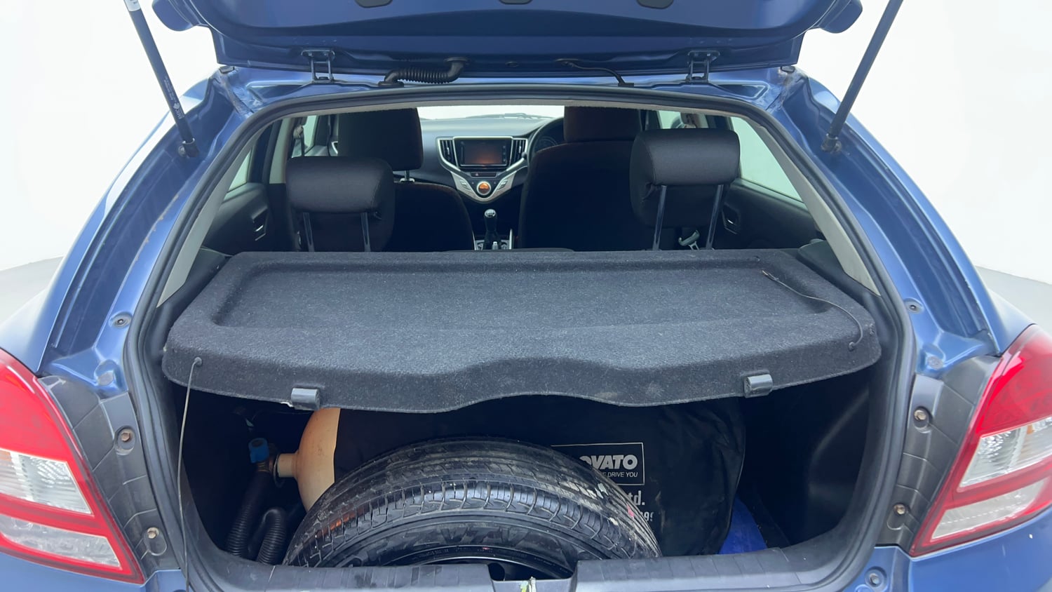 Used 2018 Maruti Suzuki Baleno Alpha Petrol+CNG (Outside Fitted) Cng Manual interior DICKY INSIDE VIEW
