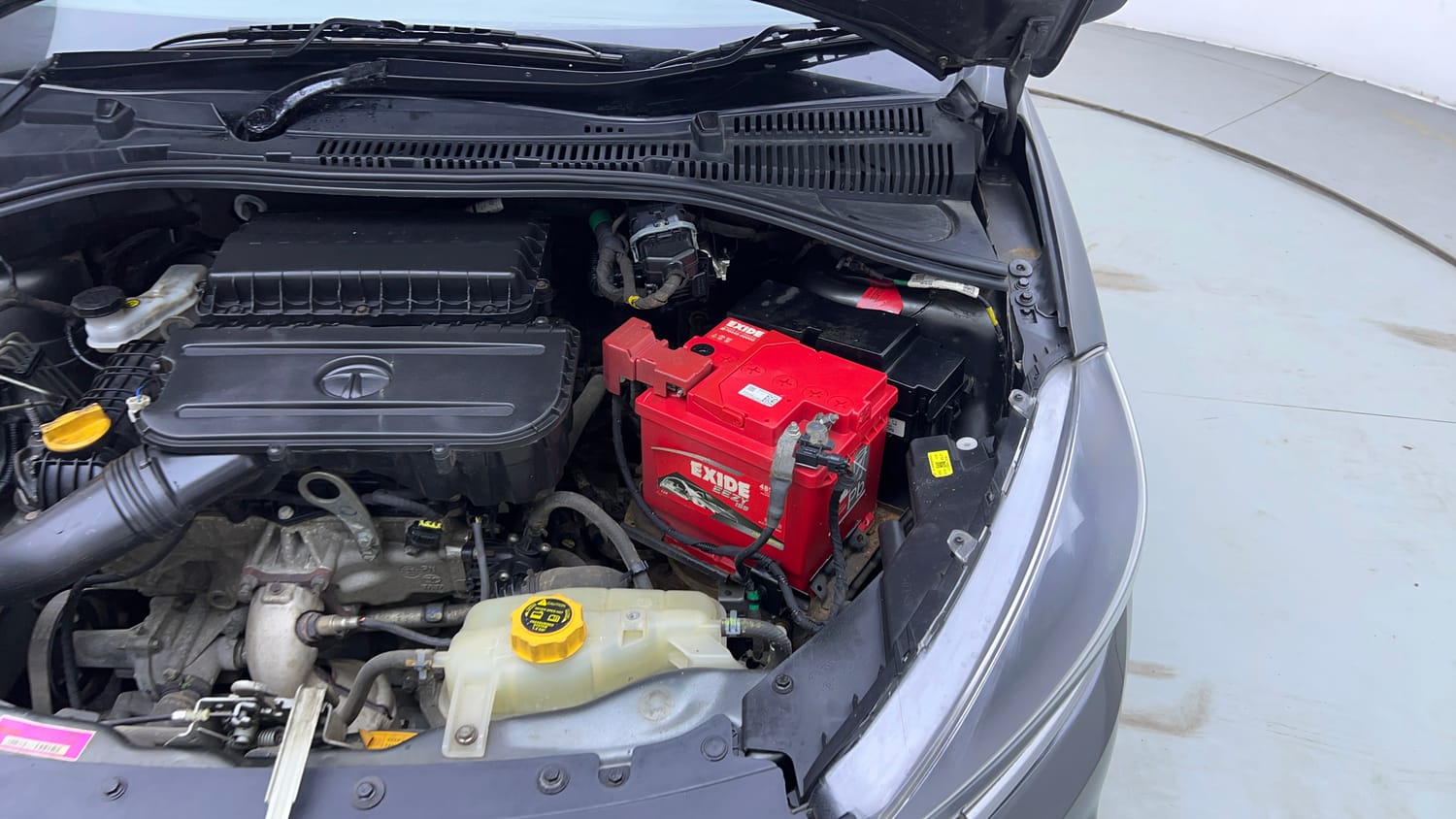 Used 2022 Tata Tiago XE Petrol Manual engine ENGINE LEFT SIDE VIEW