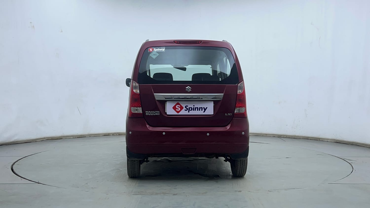 Used 2012 Maruti Suzuki Wagon R 1.0 LXi CNG Cng Manual exterior BACK VIEW