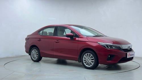 Used 2021 Honda City V Petrol Petrol Manual exterior RIGHT FRONT CORNER VIEW
