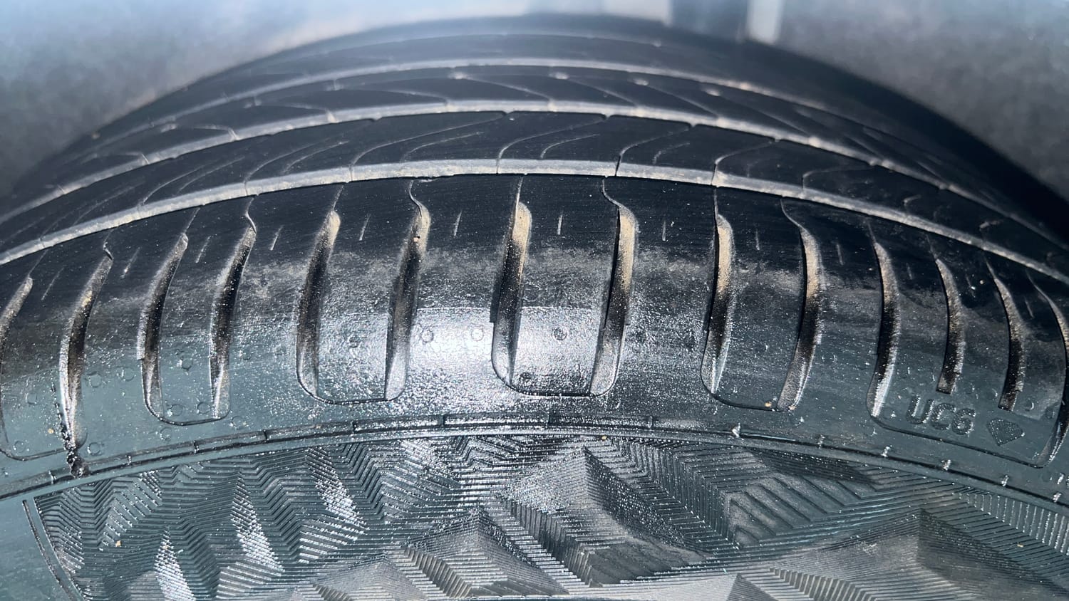 Used 2019 Honda Civic VX CVT Petrol Petrol Automatic tyres LEFT REAR TYRE TREAD VIEW