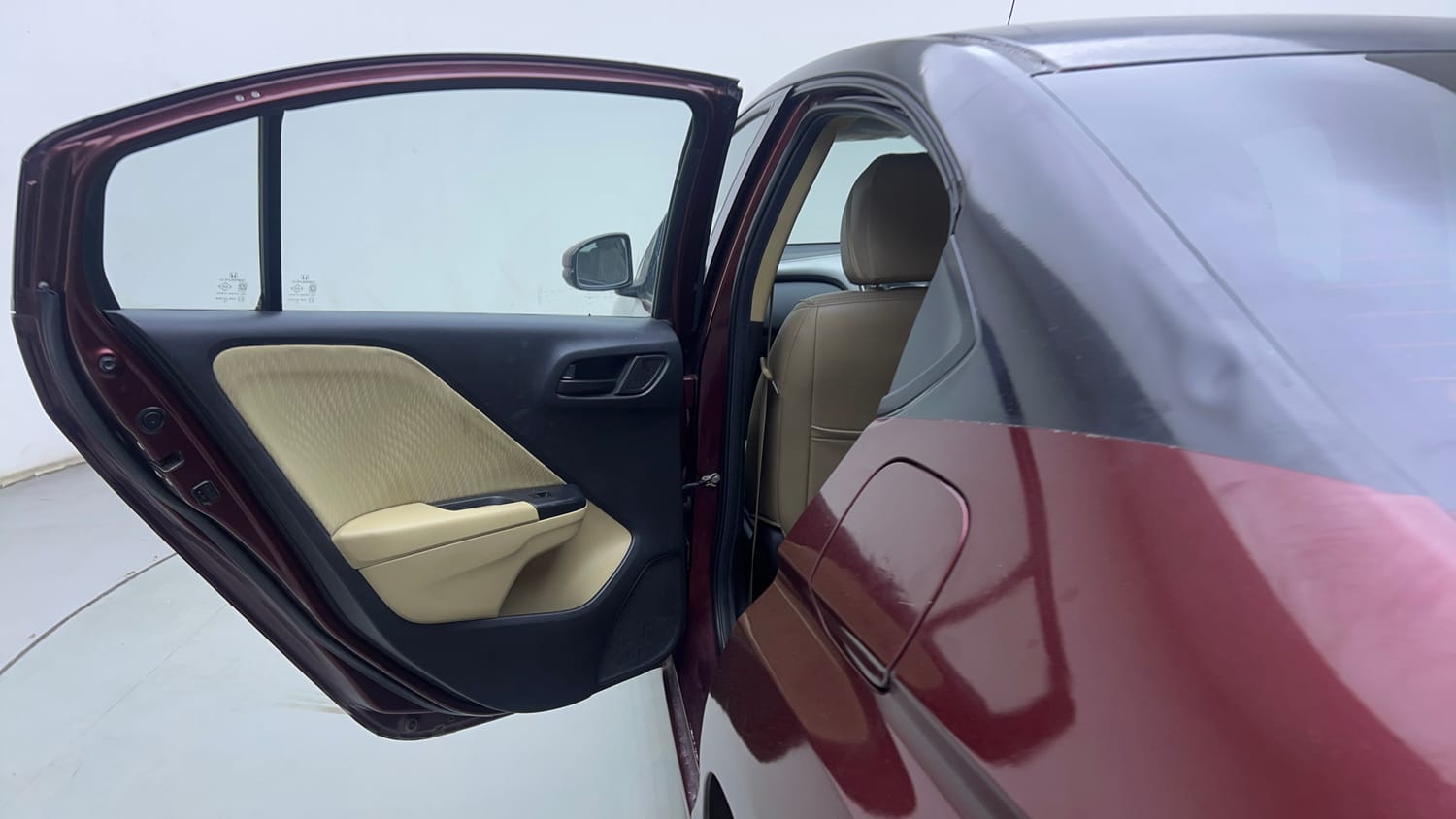 Used 2016 Honda City S Diesel Diesel Manual interior LEFT REAR DOOR OPEN VIEW