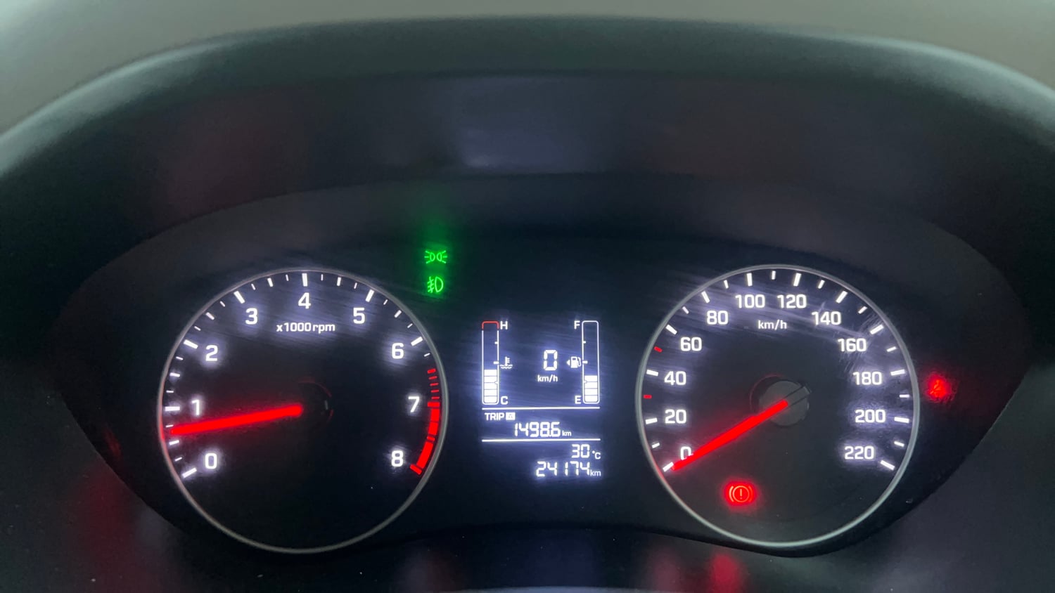 Used 2019 Hyundai Elite i20 Sportz Plus 1.2 Petrol Manual interior CLUSTERMETER VIEW