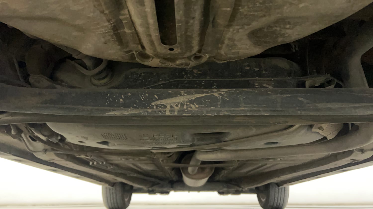 Used 2017 Maruti Suzuki Baleno RS 1.0 Petrol Manual extra REAR UNDERBODY VIEW (TAKEN FROM REAR)