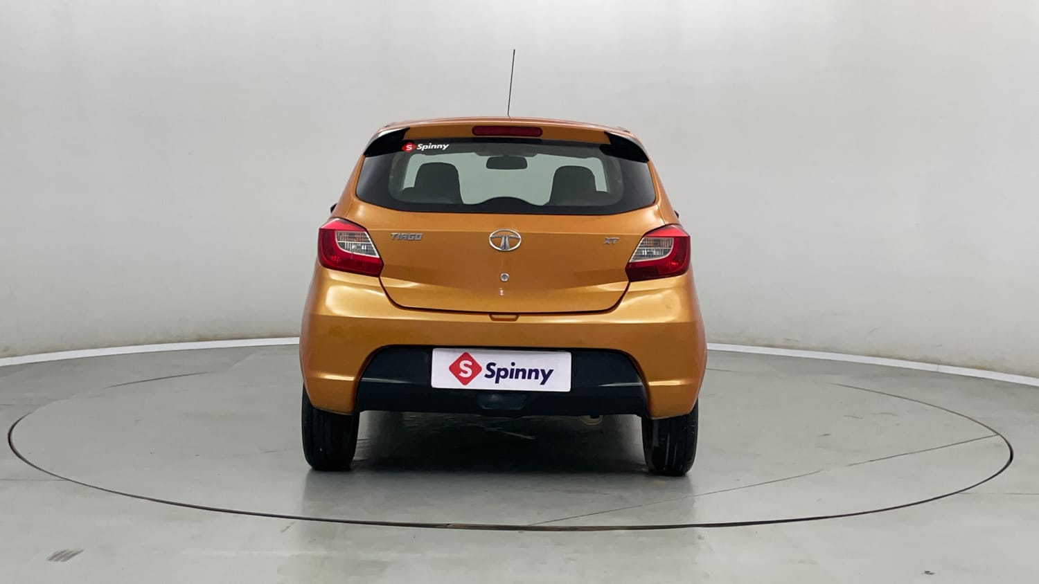 Used 2016 Tata Tiago Revotron XT Petrol Manual exterior BACK VIEW