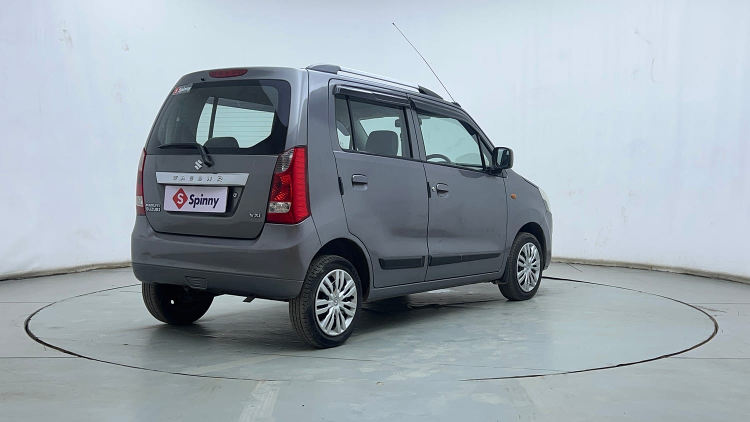 Used 2017 Maruti Suzuki Wagon R VXI Petrol Manual exterior RIGHT REAR CORNER VIEW