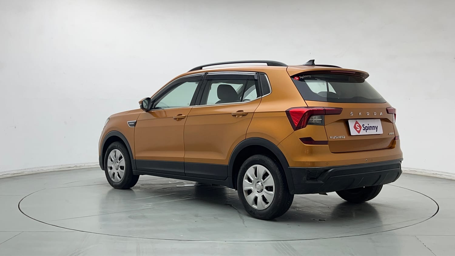 Used 2021 Skoda Kushaq Active 1.0 TSI MT Petrol Manual exterior LEFT REAR CORNER VIEW