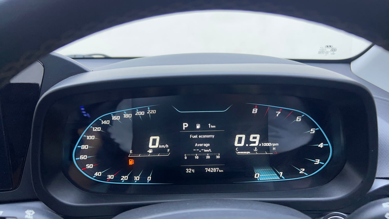 Used 2021 Hyundai New i20 Asta (O) 1.0 Turbo DCT Petrol Automatic interior CLUSTERMETER VIEW