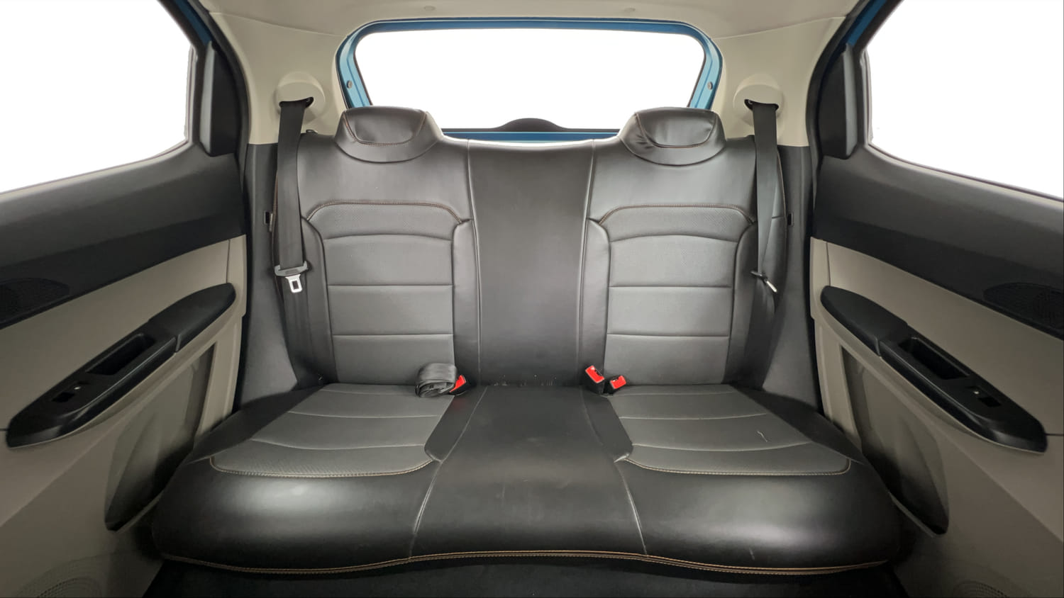 Used 2017 Tata Tiago Revotron XT Petrol Manual interior REAR SEAT CONDITION VIEW
