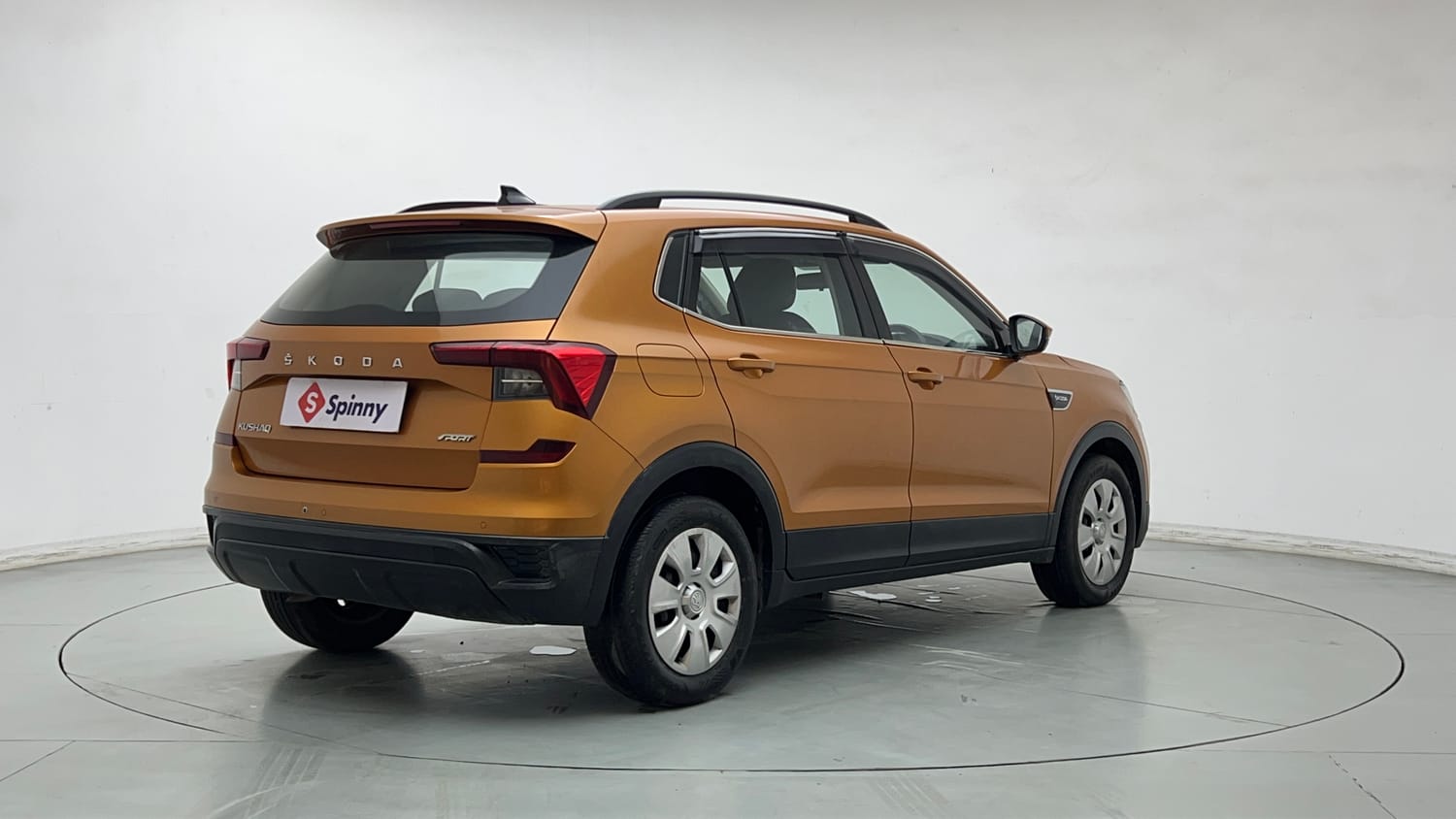 Used 2021 Skoda Kushaq Active 1.0 TSI MT Petrol Manual exterior RIGHT REAR CORNER VIEW