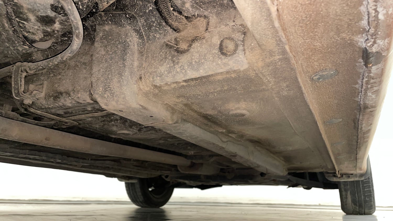 Used 2015 Hyundai Grand i10 Sportz 1.2 Kappa VTVT Petrol Manual extra REAR RIGHT UNDERBODY VIEW