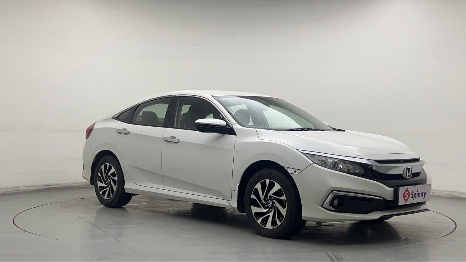 Used 2019 Honda Civic VX CVT Petrol Petrol Automatic exterior RIGHT FRONT CORNER VIEW