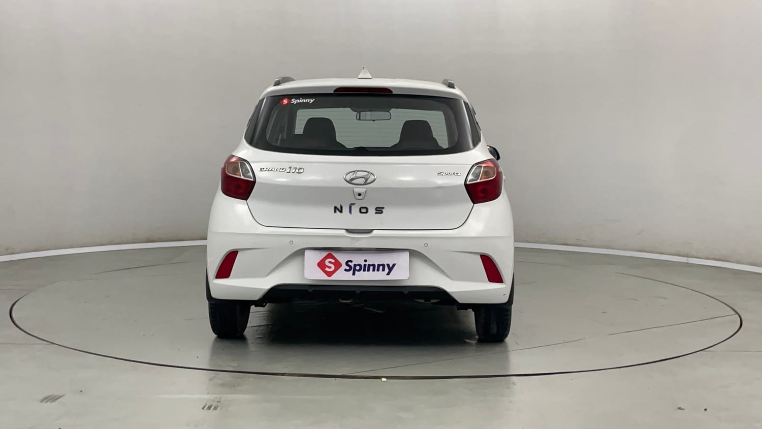 Used 2020 Hyundai Grand i10 Nios Sportz 1.2 Kappa VTVT Petrol Manual exterior BACK VIEW