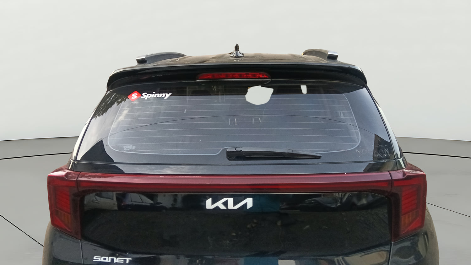 Used 2025 Kia Sonet HTK Plus (O) 1.2 Petrol MT Petrol Manual exterior BACK WINDSHIELD VIEW