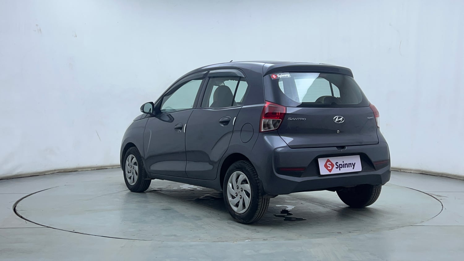 Used 2019 Hyundai Santro Sportz AMT Petrol Automatic exterior LEFT REAR CORNER VIEW