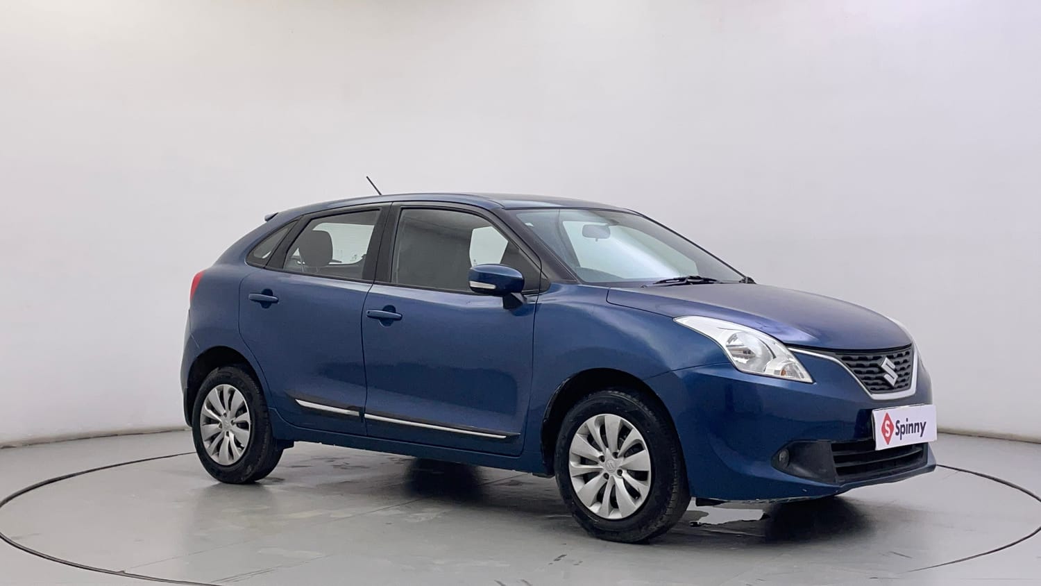 Used 2017 Maruti Suzuki Baleno Delta 1.2 Petrol Manual exterior RIGHT FRONT CORNER VIEW