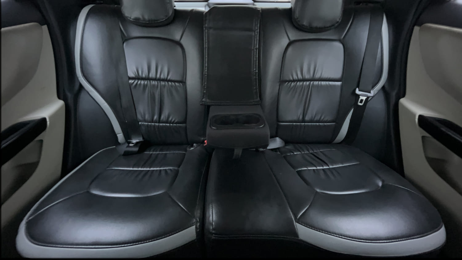 Used 2021 Tata Nexon XZ Plus Diesel Diesel Manual interior REAR SEAT CONDITION VIEW