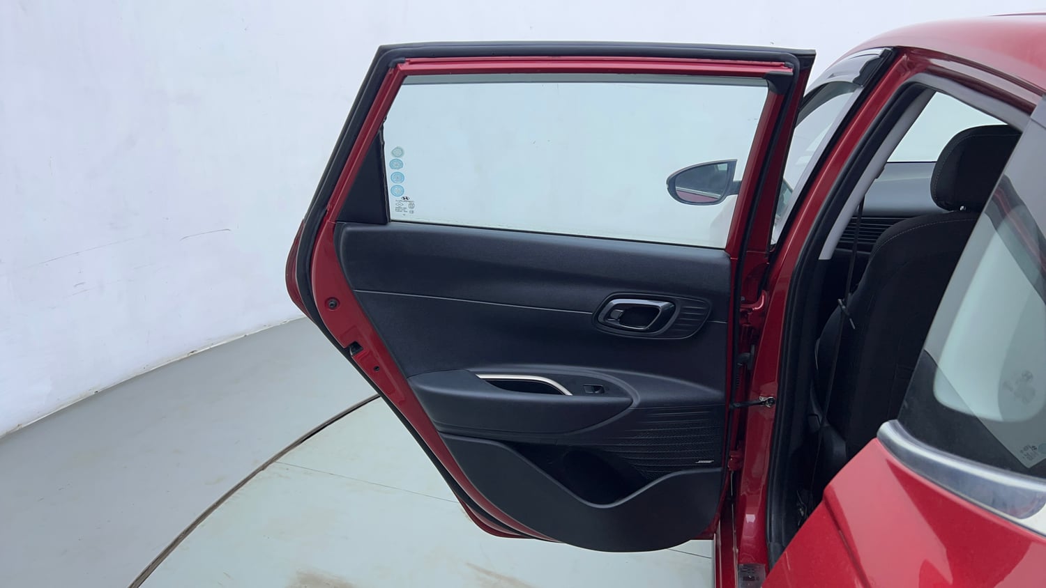 Used 2022 Hyundai i20 Asta (O) 1.2 IVT Petrol Automatic interior LEFT REAR DOOR OPEN VIEW