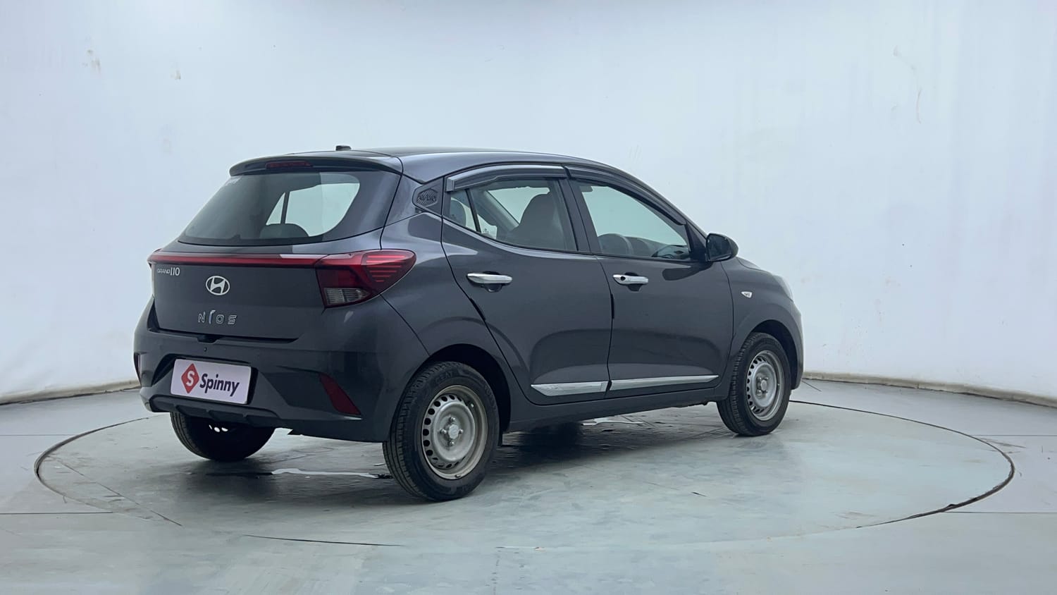 Used 2023 Hyundai Grand i10 Nios Era 1.2 Kappa VTVT Petrol Manual exterior RIGHT REAR CORNER VIEW