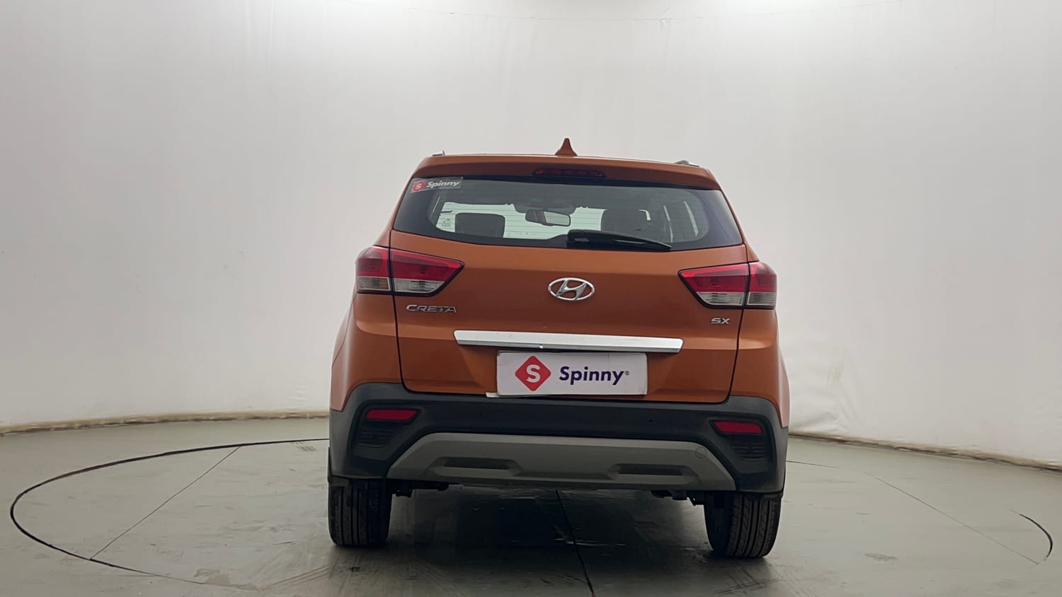 Used 2018 Hyundai Creta SX 1.6 CRDi (O) Diesel Manual exterior BACK VIEW