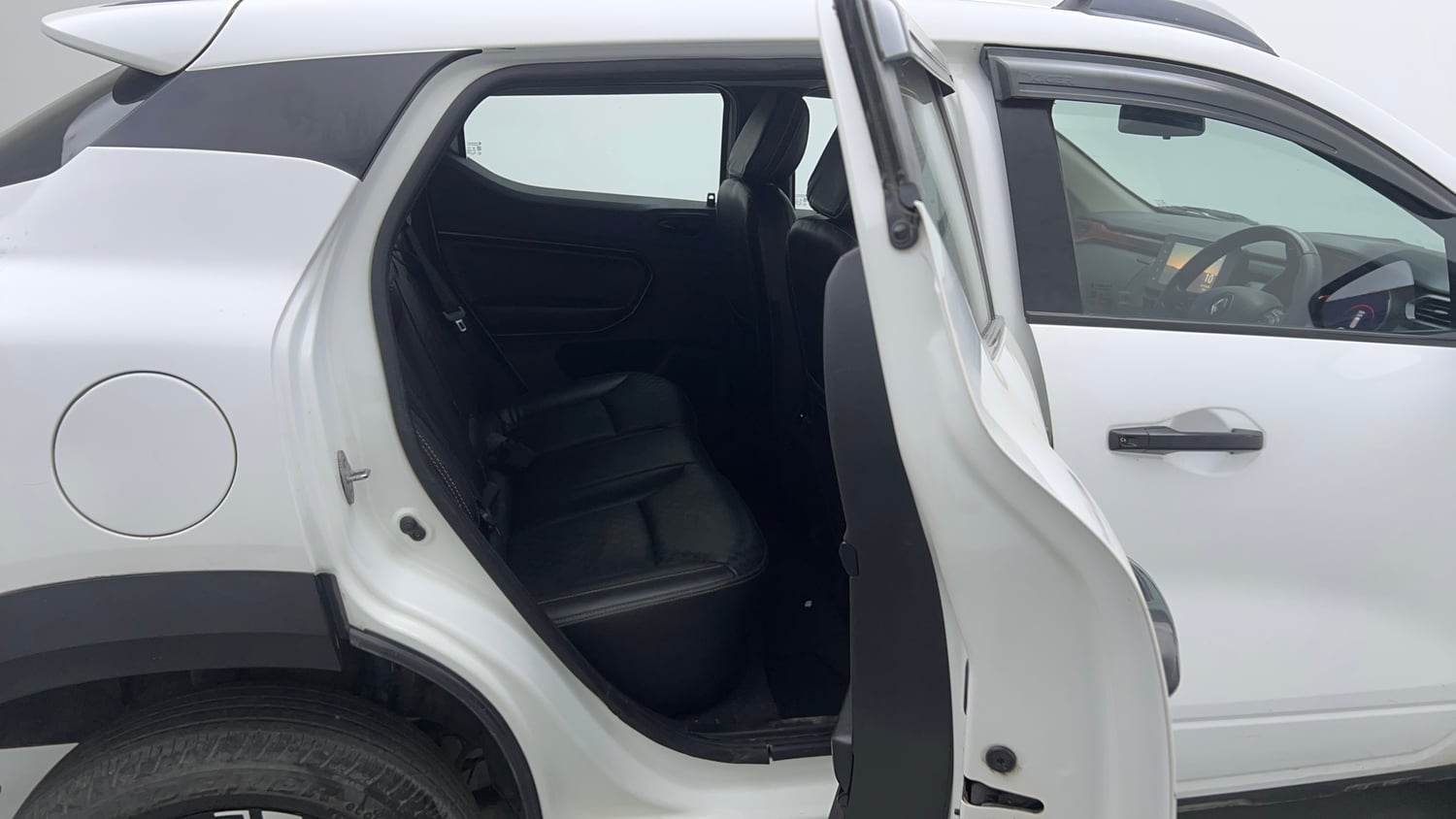 Used 2022 Renault Kiger RXZ Turbo CVT Petrol Automatic interior RIGHT SIDE REAR DOOR CABIN VIEW