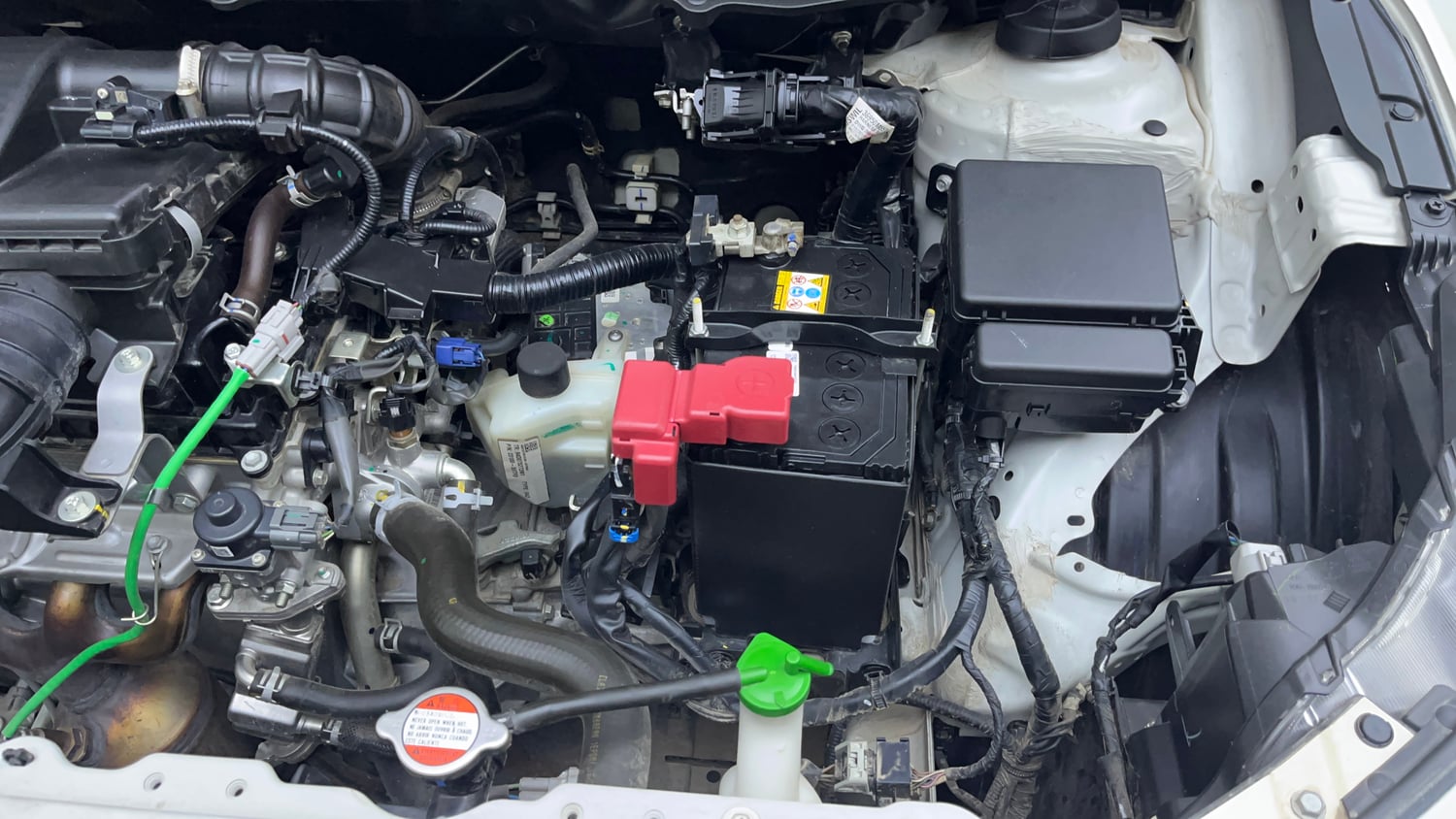 Used 2023 Maruti Suzuki Baleno Alpha AGS Petrol Automatic engine ENGINE LEFT SIDE VIEW