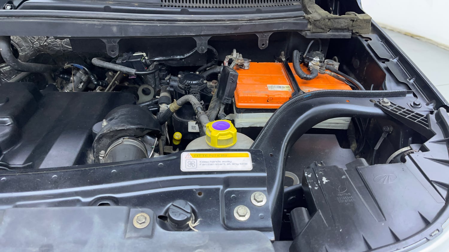 Used 2016 Mahindra TUV300 T8 Diesel Manual engine ENGINE LEFT SIDE VIEW