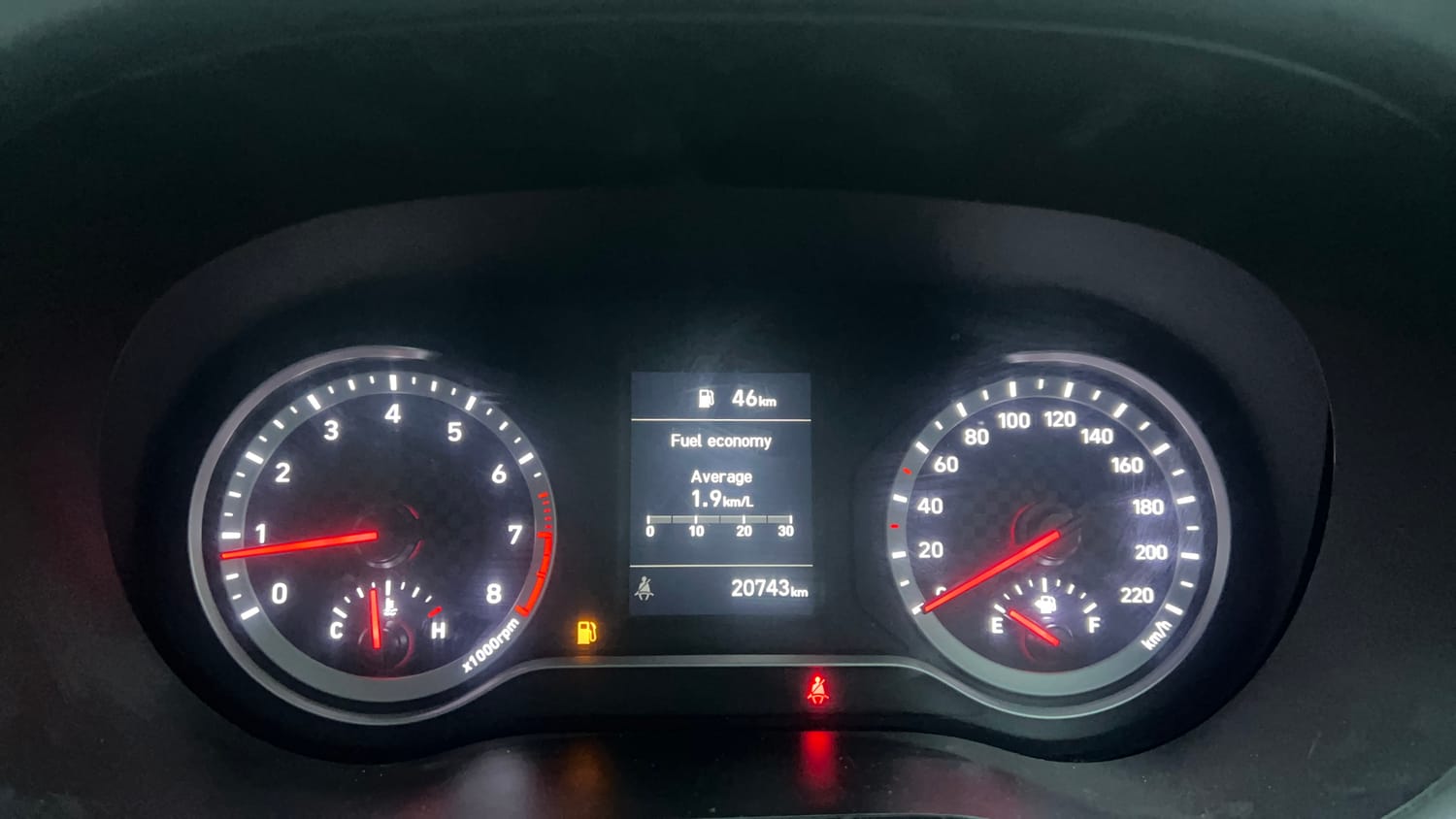 Used 2023 Hyundai Grand i10 Nios Era 1.2 Kappa VTVT Petrol Manual interior CLUSTERMETER VIEW