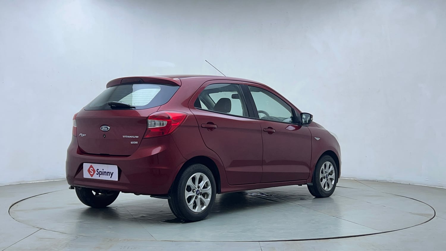 Used 2015 Ford Figo Titanium1.5 TDCi Diesel Manual exterior RIGHT REAR CORNER VIEW
