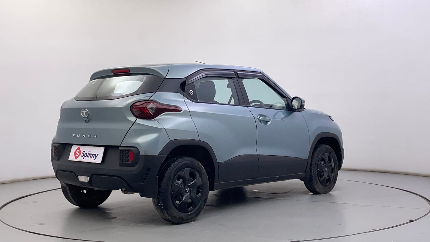 Used 2023 Tata Punch Adventure Rhythm Pack MT Petrol Manual exterior RIGHT REAR CORNER VIEW