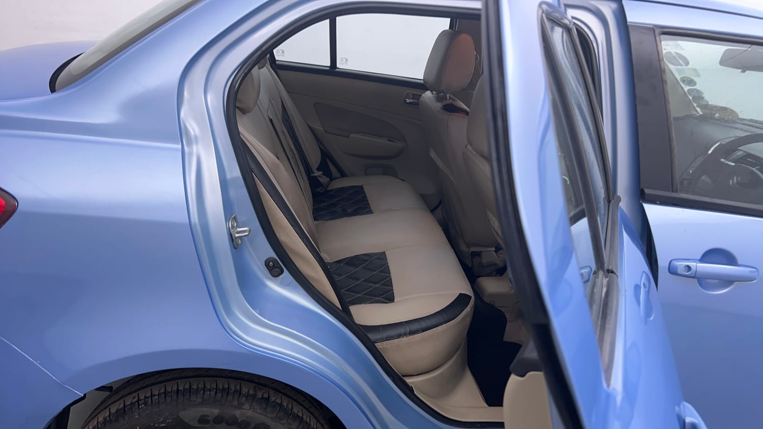 Used 2015 Maruti Suzuki Swift Dzire VXI Petrol Manual interior RIGHT SIDE REAR DOOR CABIN VIEW