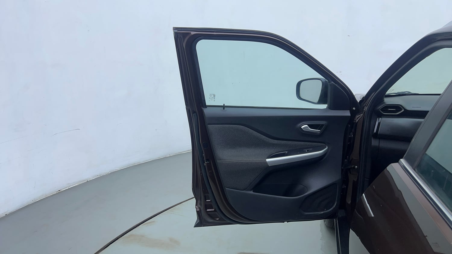Used 2021 Nissan Magnite XV Premium Turbo CVT Petrol Automatic interior LEFT FRONT DOOR OPEN VIEW