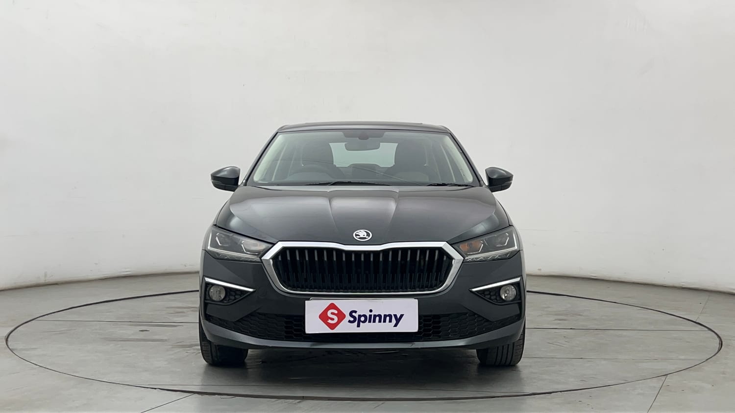 Used 2022 Skoda Slavia Style 1.0L TSI MT Petrol Manual exterior FRONT VIEW