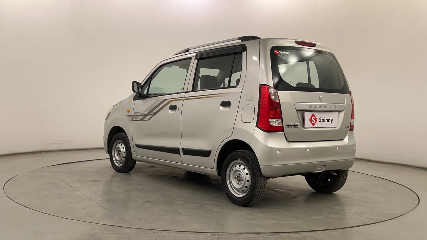 Used 2014 Maruti Suzuki Wagon R LXI CNG Cng Manual exterior LEFT REAR CORNER VIEW