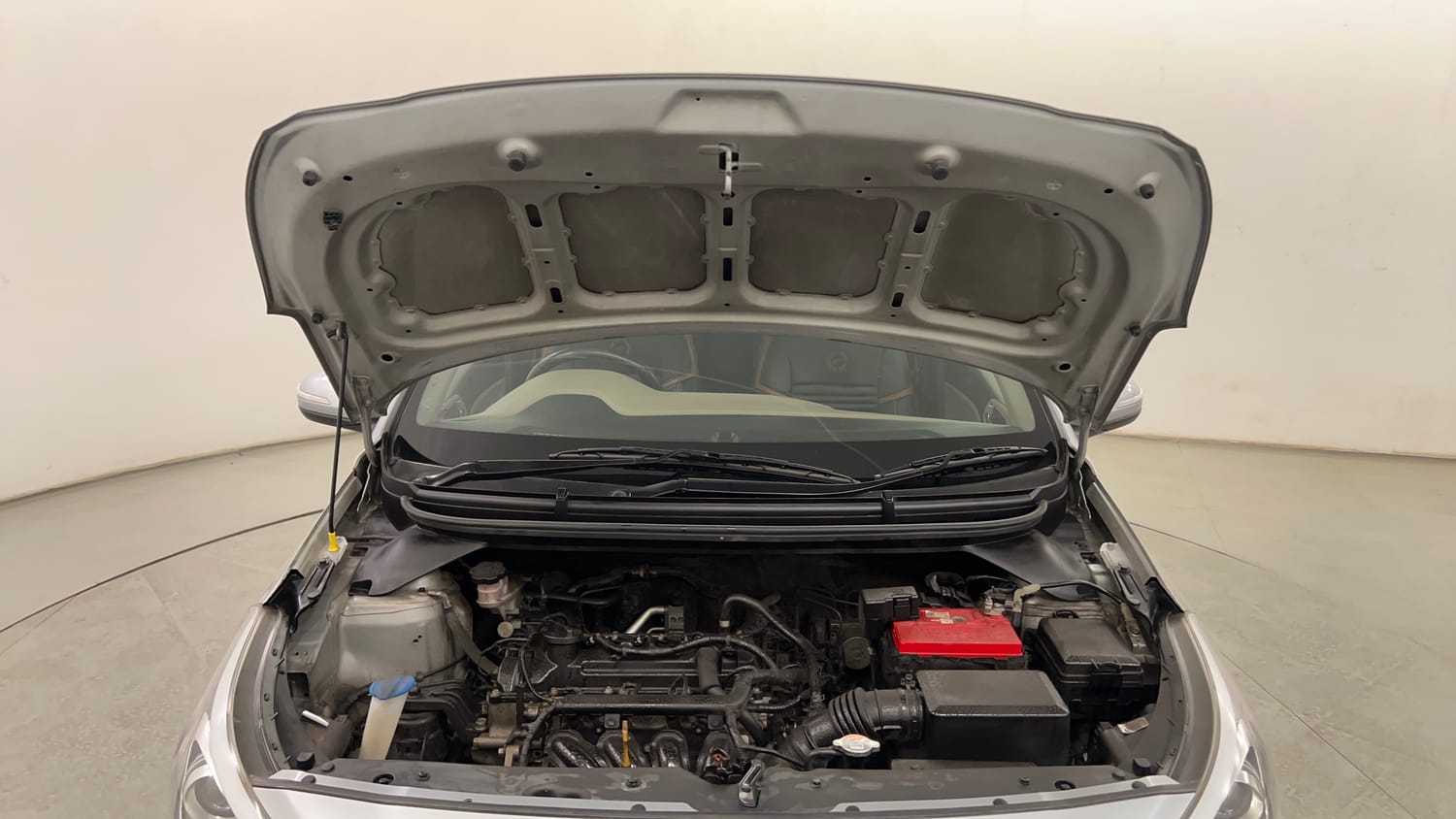 Used 2019 Hyundai Elite i20 Asta 1.2 (O) Petrol Manual engine ENGINE & BONNET OPEN FRONT VIEW