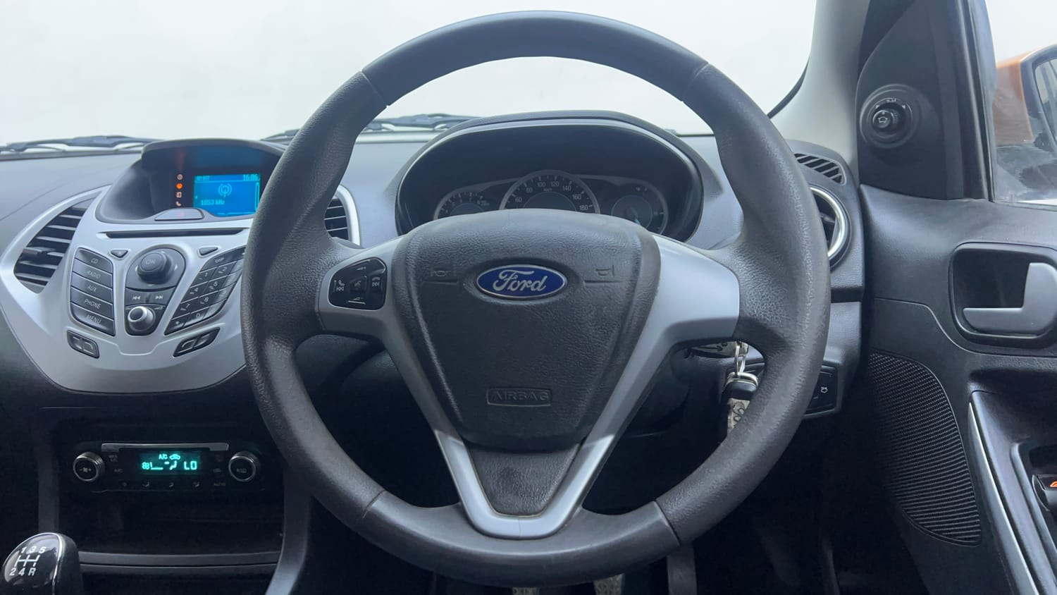 Used 2016 Ford Figo Titanium Plus 1.2 Ti-VCT Petrol Manual interior STEERING VIEW