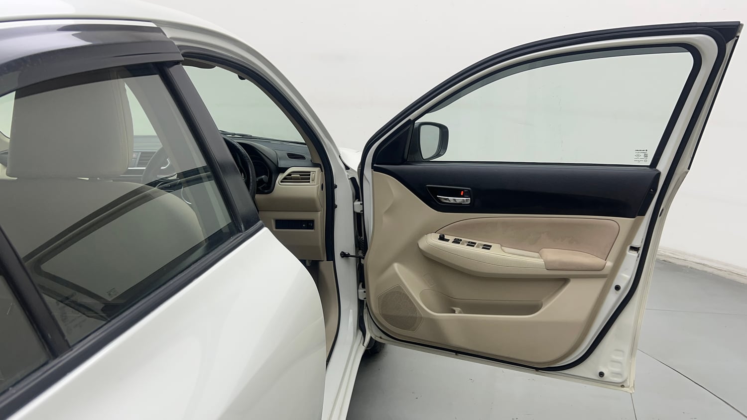 Used 2019 Maruti Suzuki Dzire VXi Petrol Manual interior RIGHT FRONT DOOR OPEN VIEW