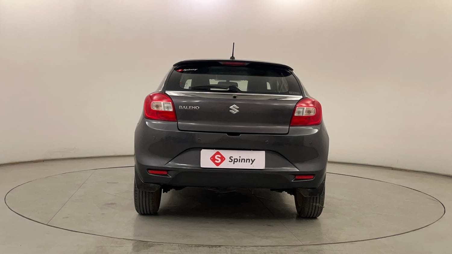Used 2017 Maruti Suzuki Baleno Zeta 1.2 Petrol Manual exterior BACK VIEW