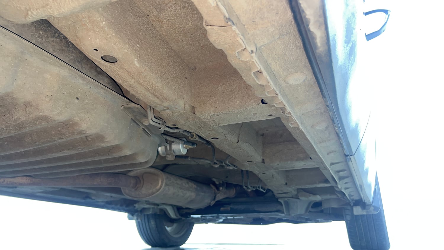 Used 2021 MG Motors Hector Sharp 1.5 Petrol Turbo DCT Petrol Automatic extra REAR RIGHT UNDERBODY VIEW