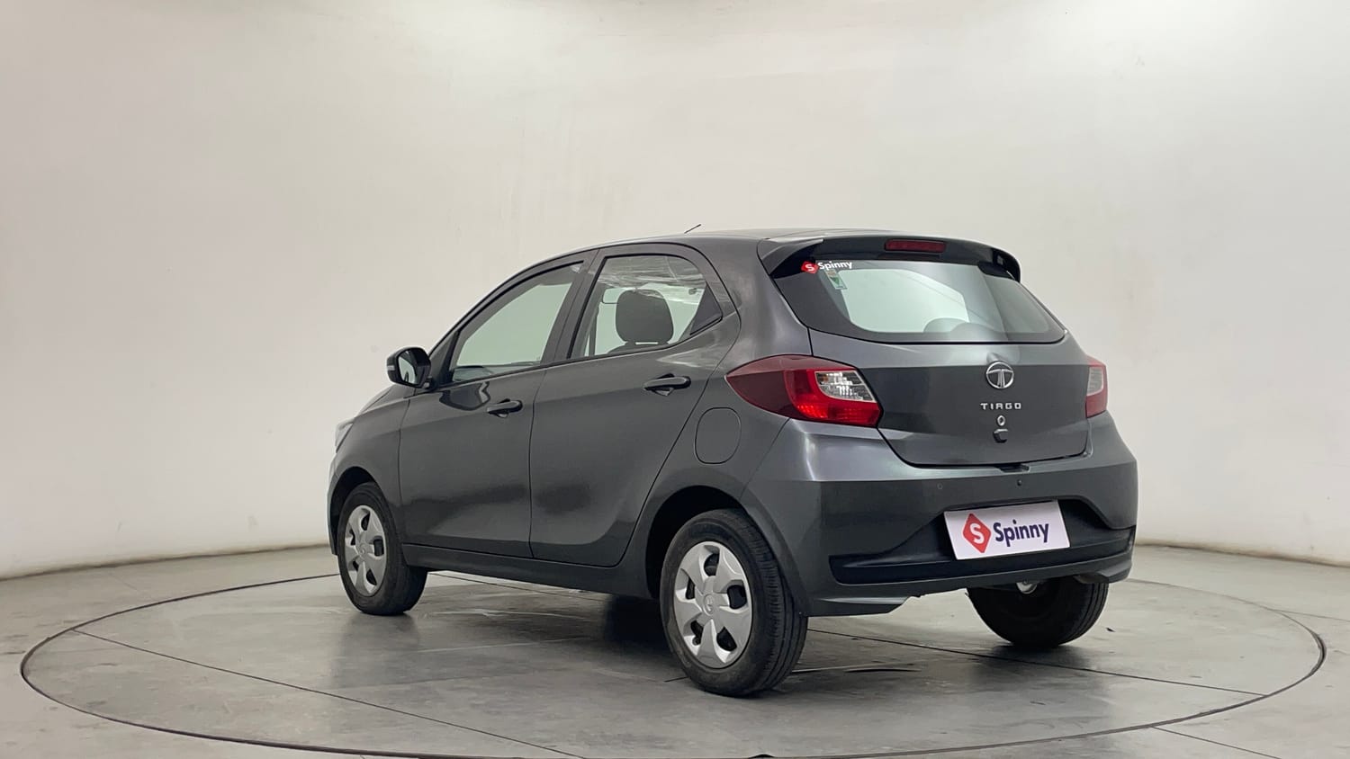 Used 2023 Tata Tiago XT (O) Petrol Manual exterior LEFT REAR CORNER VIEW