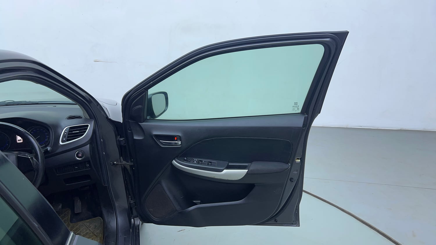Used 2017 Maruti Suzuki Baleno Zeta 1.2 AT Petrol Automatic interior RIGHT FRONT DOOR OPEN VIEW